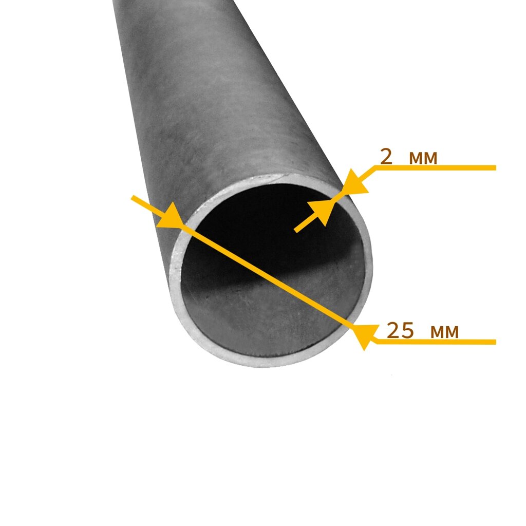 Труба нержавеющая 25*2,0 12Х18Н10Т от компании ООО "ТЕХЦЕНТР" - фото 1