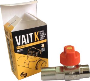 VAIT Предохранительный газовый кран с встроенным термозапорным предохранителем