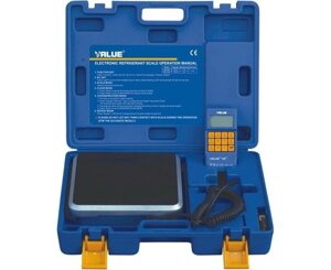 Весы электронные VALUE VES-100A для точного определения веса закаченного фреона в холодильный контур