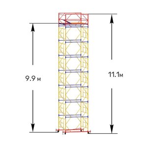 Вышка-тура ВСП-250/1,2 (11 секций)