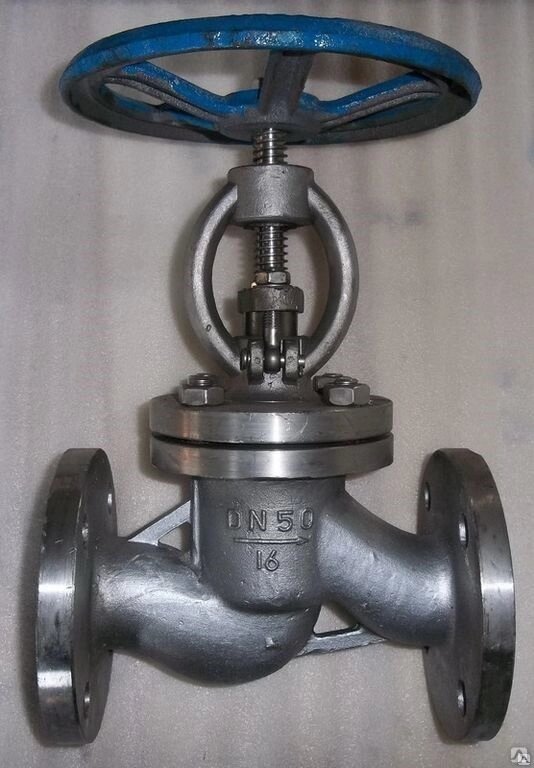 Запорный клапан (вентиль) 15нж65п/бк Ду26 Ру16 нержавеющий от компании ООО "ТЕХЦЕНТР" - фото 1
