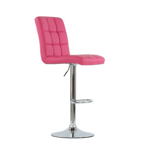 Барный стул Barneo N-48 Kruger розовый