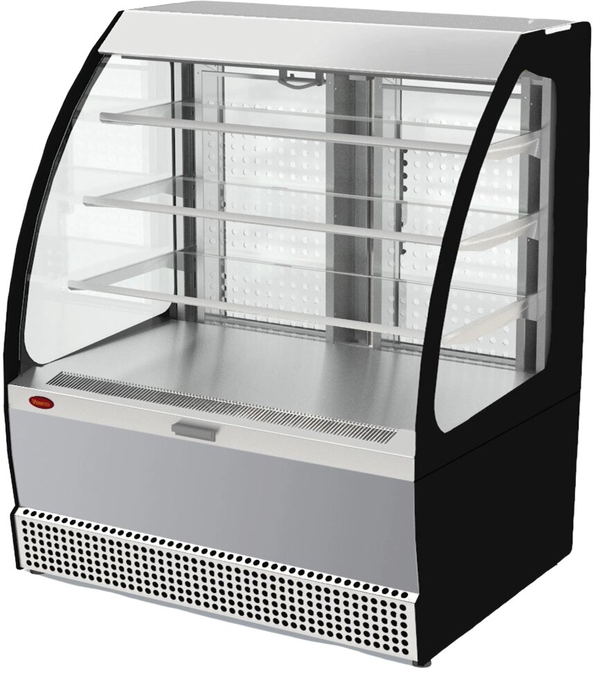 Холодильная витрина Veneto VSo-1,3 (нерж.) от компании Группа компаний Проторг - фото 1