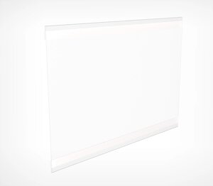 Карман из прозрачного пластика со скотчем вертикальный PS-T А4
