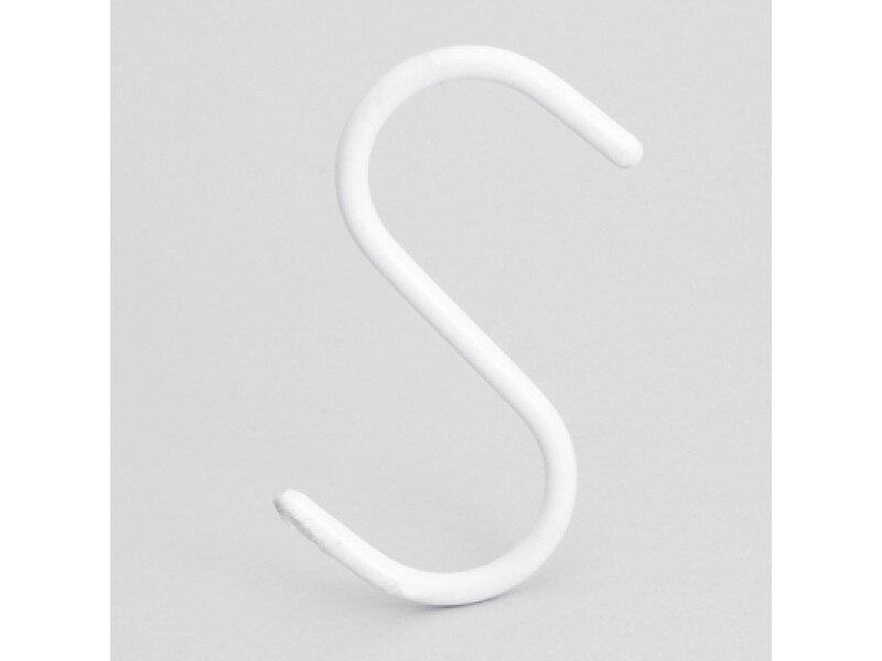 Крючок на решетку "S", цвет белый от компании Группа компаний Проторг - фото 1
