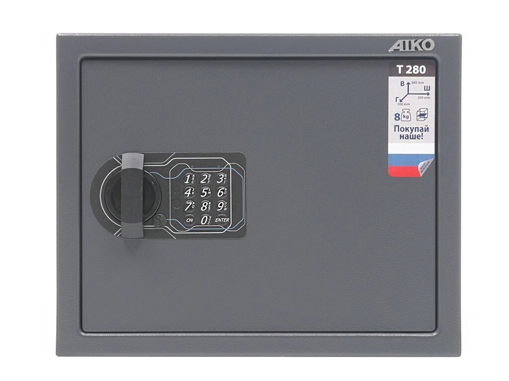 Мебельный сейф AIKO T-280 EL от компании Группа компаний Проторг - фото 1