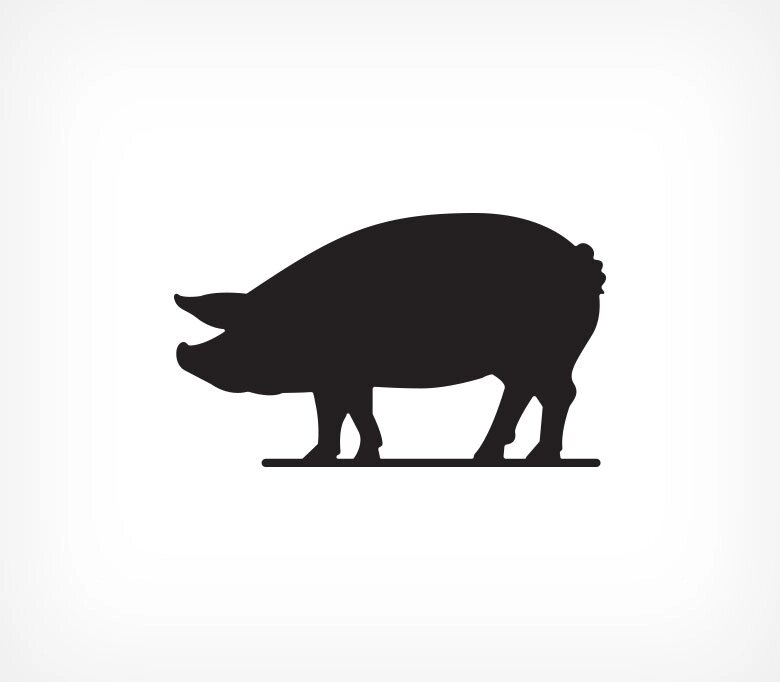 Меловая табличка «Хрюшка» BB PIG от компании Группа компаний Проторг - фото 1