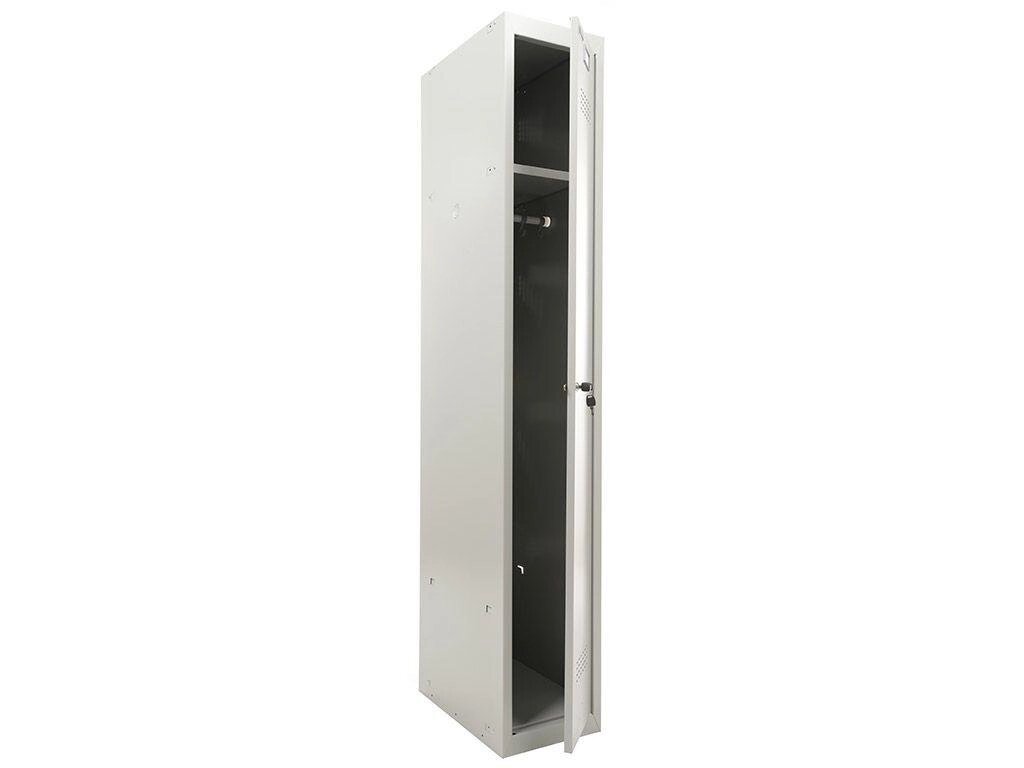 Металлический шкаф для одежды ПРАКТИК ML 11-30 (базовый модуль) от компании Группа компаний Проторг - фото 1