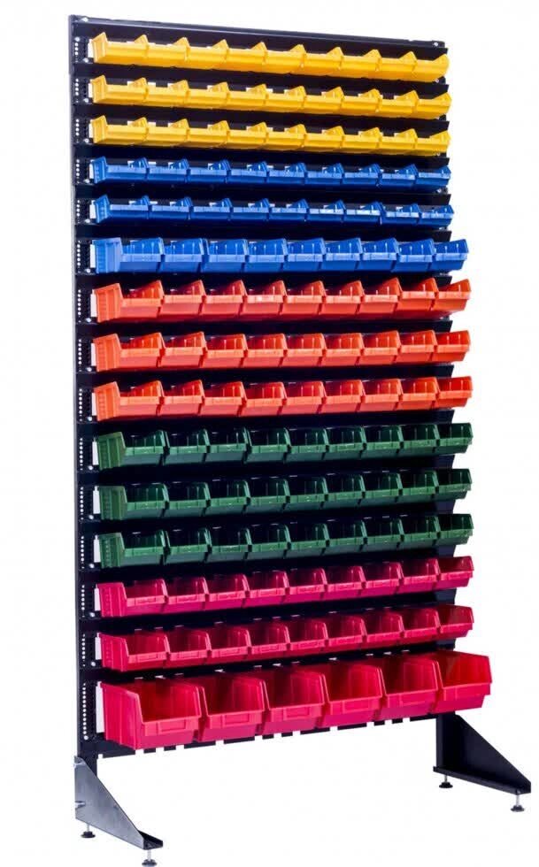Мобильный стенд с лотками пластиковыми от компании Группа компаний Проторг - фото 1