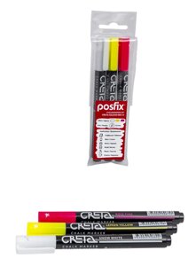Набор цветных меловых маркеров CRETA colour MIX #3