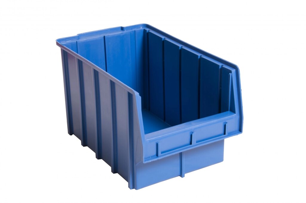 Пластиковый складской ящик 700 Синий - акции