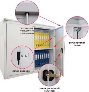 Металлический шкаф архивный АLR-8810