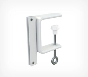 Струбцина с вертикальным П-держателем вывесок CLAMP HOLDER-90