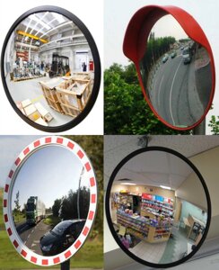 Обзорные сферические зеркала для улицы
