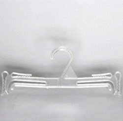 Вешалка для нижнего белья пластиковая, 240 мм, цвет прозрачный