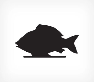 Меловая табличка «Рыба» BB FISH