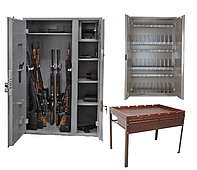 Армейские металлические сейфы и оружейные шкафы