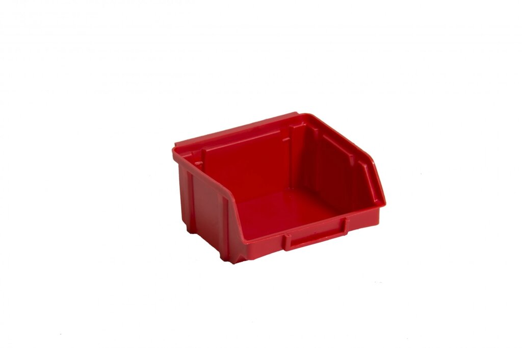 Пластиковый складской ящик 703 Красный от компании Группа компаний Проторг - фото 1