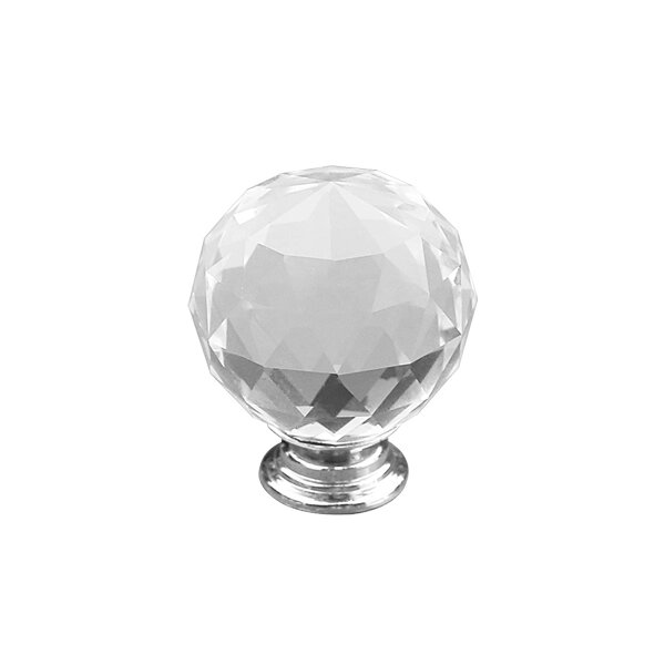 Ручка-кнопка H06, кристалл d=30 mm от компании Группа компаний Проторг - фото 1