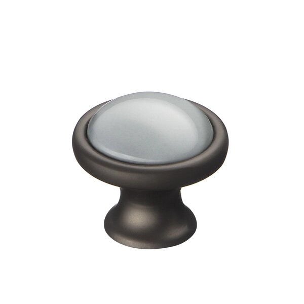 Ручка-кнопка R50, серый, керамика GF/Blu/F20 от компании Группа компаний Проторг - фото 1