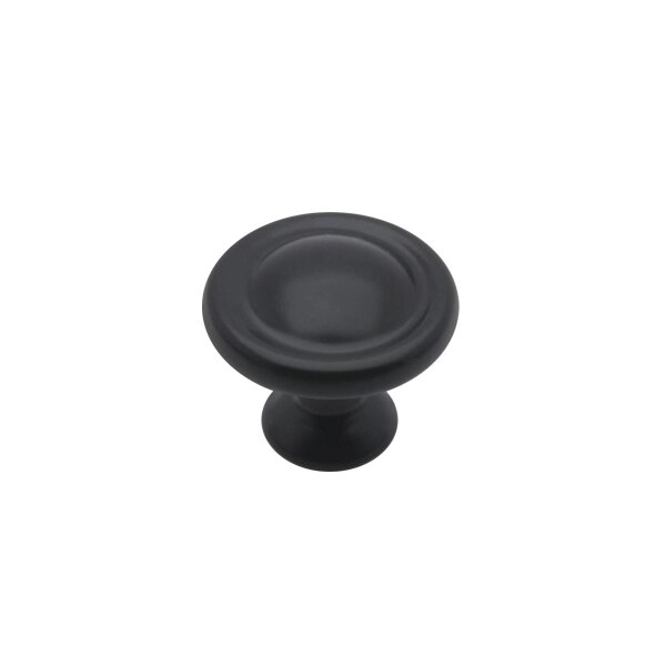 Ручка-кнопка R52, черный от компании Группа компаний Проторг - фото 1
