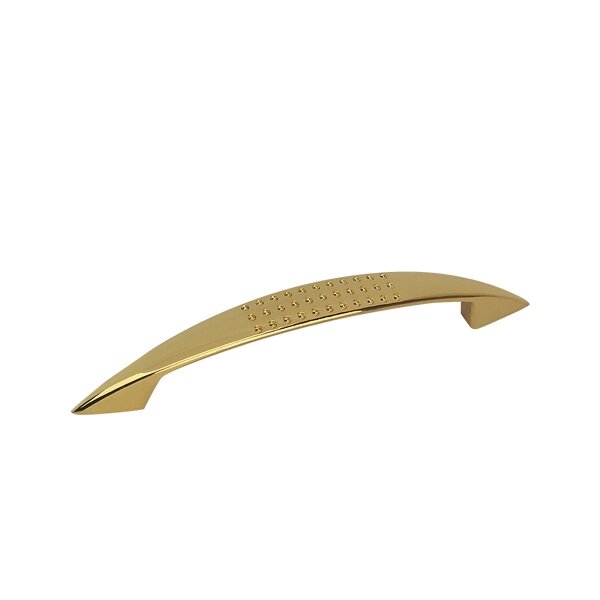 Ручка-скоба K6114, 96мм, золото от компании Группа компаний Проторг - фото 1