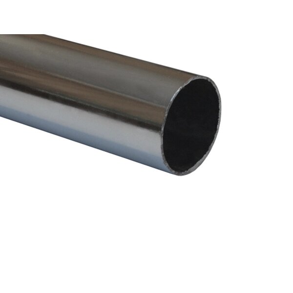 Труба d=25мм х 3,0мх 0,5 мм круглая, сталь, хром (упаковка полиэтилен) от компании Группа компаний Проторг - фото 1