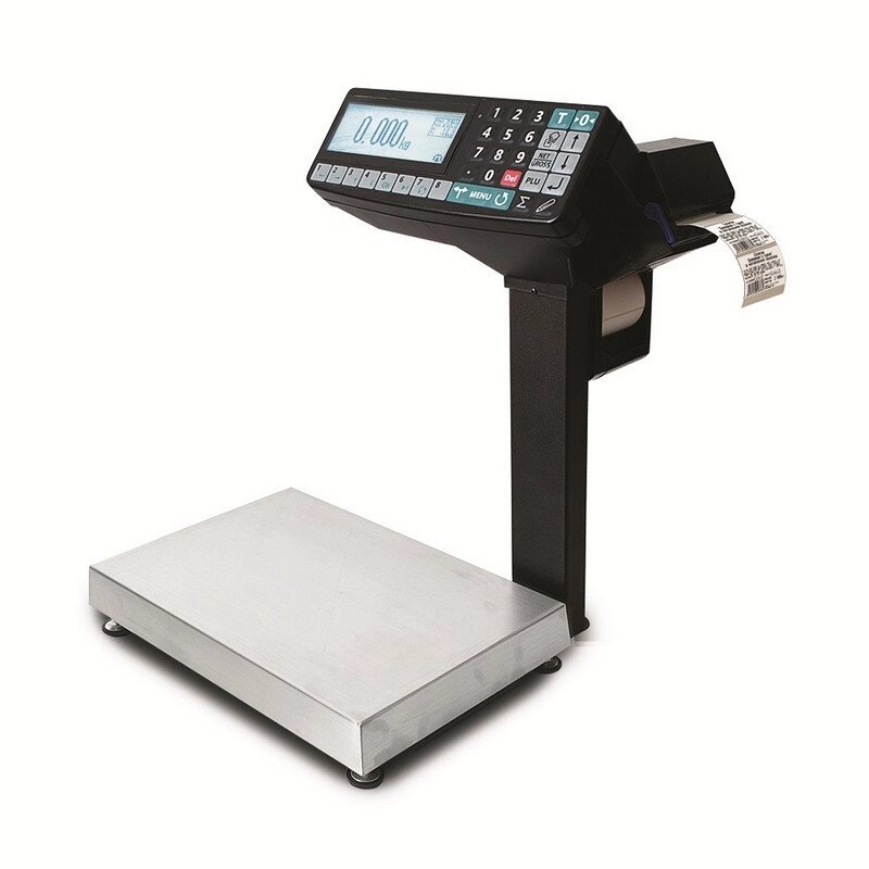 Весы с печатью этикетки МАССА МК-15.2-RP10 весы-регистратор от компании Группа компаний Проторг - фото 1