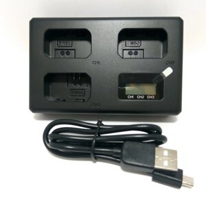 Зарядное устройство для 3-x аккумуляторов Sony NP-FW50