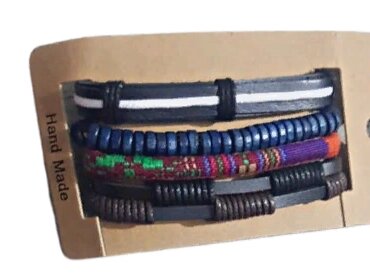Бижутерия браслет - фенечка плетеная на руку от компании R.R.R. Бижутерия и украшения оптом - фото 1