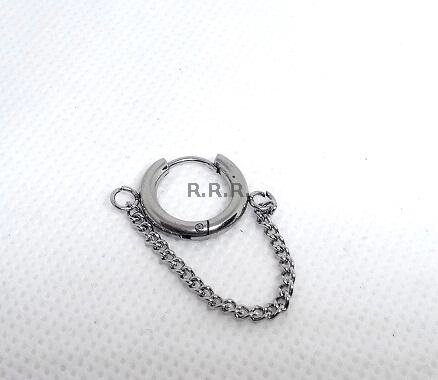 Кольцо - пирсинг с цепочкой от компании R.R.R. Бижутерия и украшения оптом - фото 1