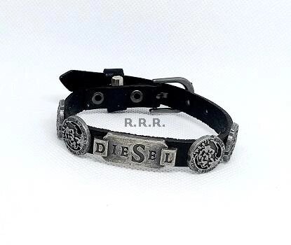Стильный молодежный браслет DIESEL от компании R.R.R. Бижутерия и украшения оптом - фото 1