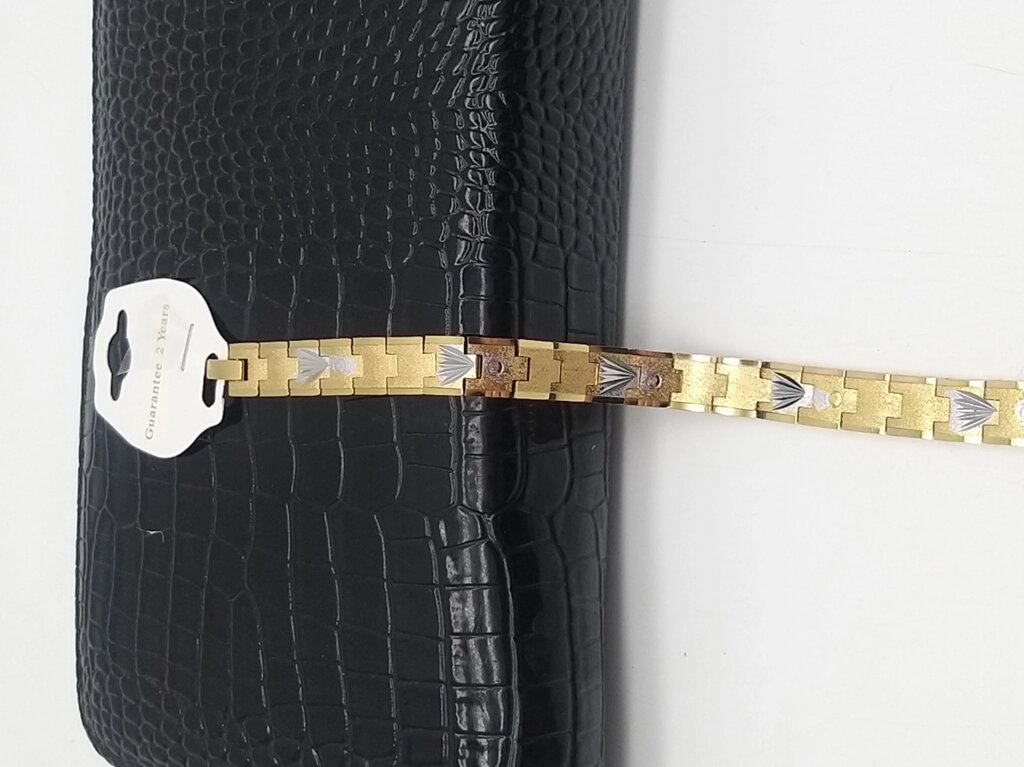 Женский браслет с магнитами желтый от компании R.R.R. Бижутерия и украшения оптом - фото 1