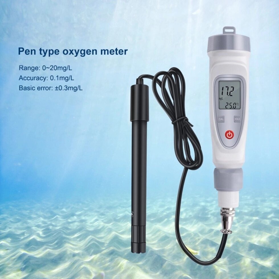 JPB-70A портативный оксиметр 0,0 - 20,0 мг/л (тип PEN) для контроля качества воды от компании ООО ГРУППА КОМПАНИЙ УСПЕХ - фото 1
