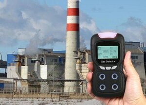 Портативный четырехдетекторный газоанализатор PLT840 (4 в 1) EX/O2/H2S/CO