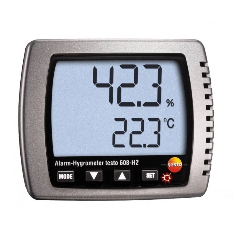 Термогигрометр Testo 608-H2 с функцией сигнализации от компании ООО ГРУППА КОМПАНИЙ УСПЕХ - фото 1