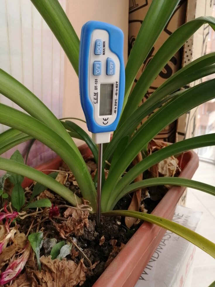 Термометр цифровой DT-131 для почвы и гумуса от компании ООО ГРУППА КОМПАНИЙ УСПЕХ - фото 1