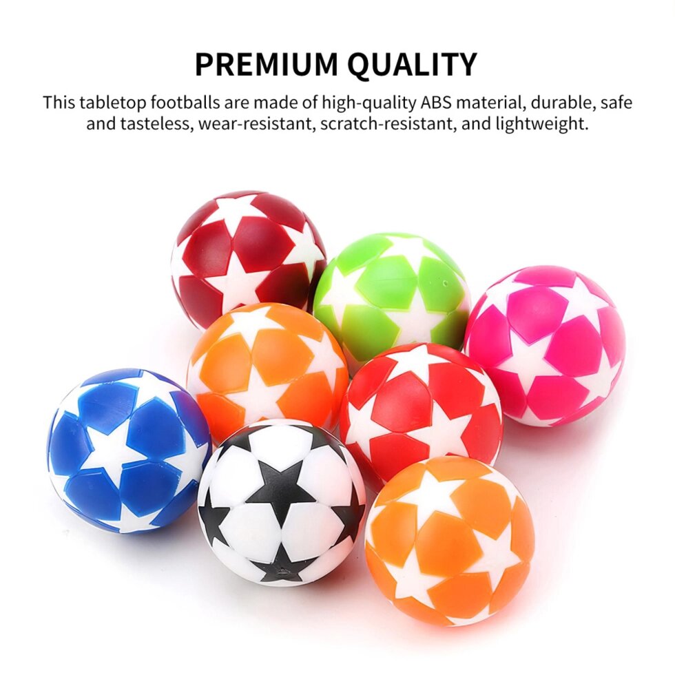 Мяч для настольного /напольного футбола 31 мм Stars от компании OOO "Диэнc Бета" - фото 1