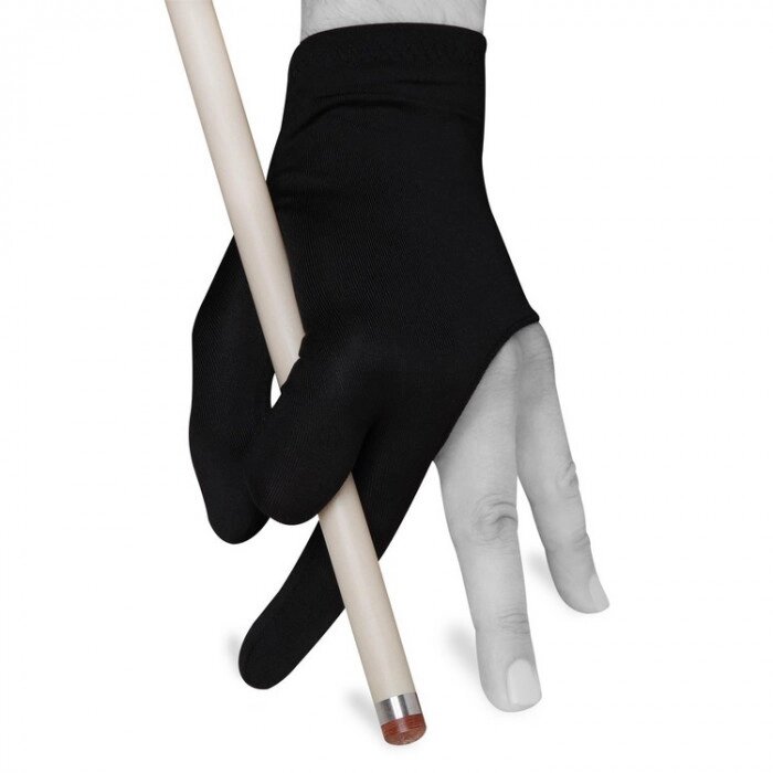 Перчатка для бильярда Skiba Economy черная безразмер от компании OOO "Диэнc Бета" - фото 1