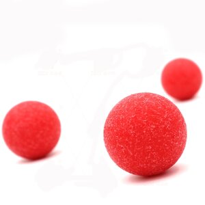 Мяч для настольного /напольного футбола 36 мм шероховатый Red