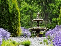 Садовые фонтаны, садовые скульптуры (полистоун)