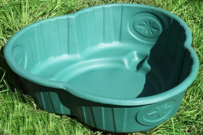 Пластиковая садовая клумба "Южная" цвет зеленый от компании OOO "Эко Пласт" - фото 1