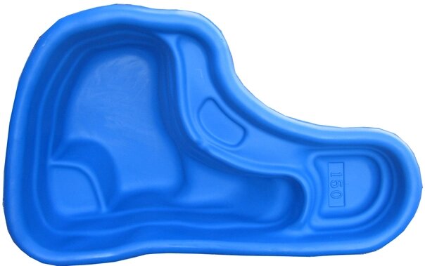 Пластиковый пруд V-150 цвет синий от компании OOO "Эко Пласт" - фото 1