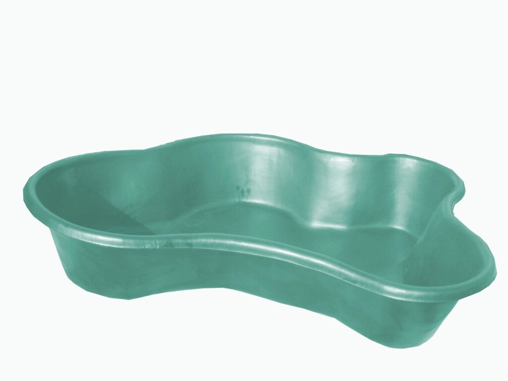 Пластиковый пруд V-1800 цвет зеленый от компании OOO "Эко Пласт" - фото 1
