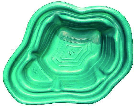 Пластиковый пруд V-190 цвет зеленый от компании OOO "Эко Пласт" - фото 1