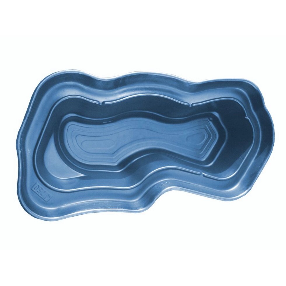 Пластиковый пруд V-3750 цвет синий от компании OOO "Эко Пласт" - фото 1
