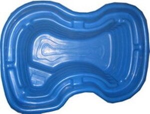 Пластиковый пруд V-400 цвет синий от компании OOO "Эко Пласт" - фото 1
