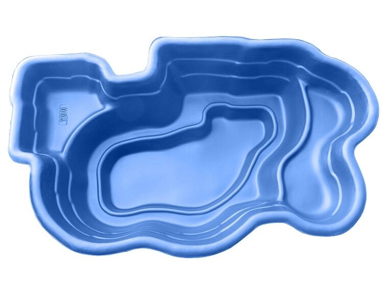 Пластиковый пруд V-900 цвет синий ##от компании## OOO "Эко Пласт" - ##фото## 1