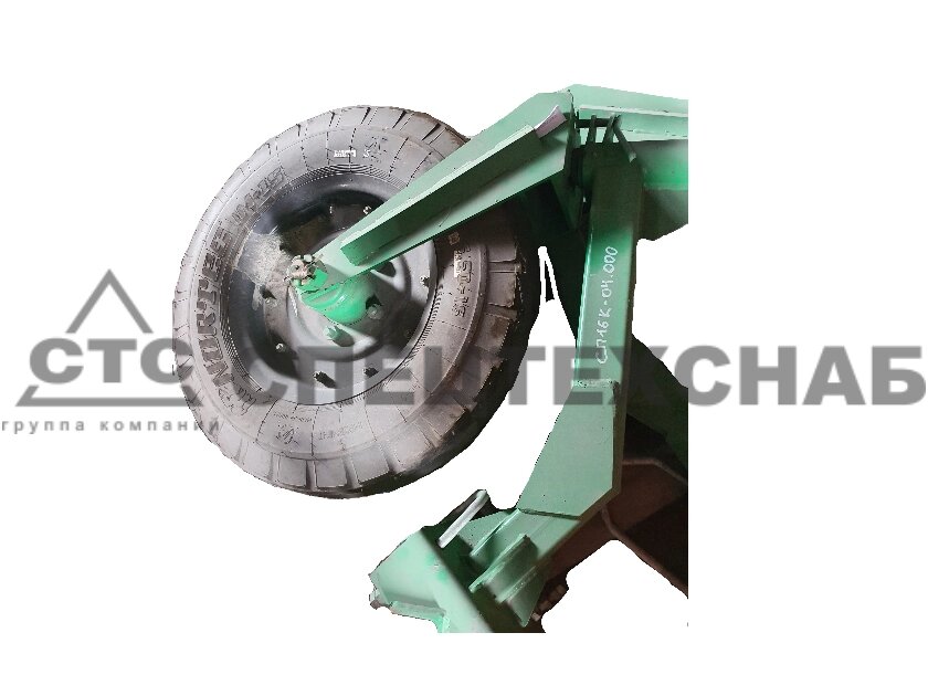 Колесо сцепки флюгерное СП-16К с кронштейном в сб. СП16К-04.000 от компании ООО «Спецтехснаб» - фото 1