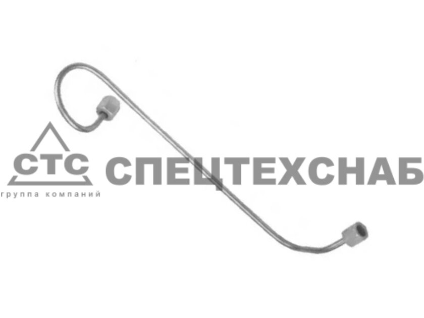 Трубка топливная ВД с/о 3-го цилиндра Д-240 МТЗ 240-1104300-03 950696 от компании ООО «Спецтехснаб» - фото 1